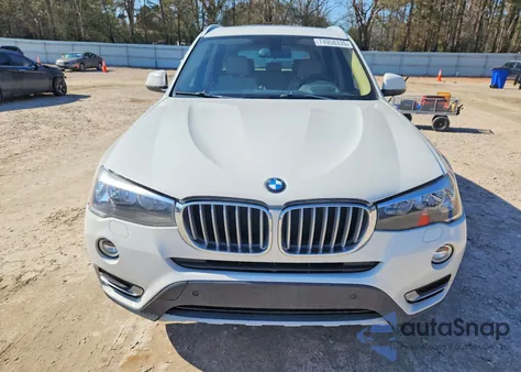 2017 BMW X3 xDrive28I z USA, uszkodzony, nr VIN 5UXWX9C54H0D96657